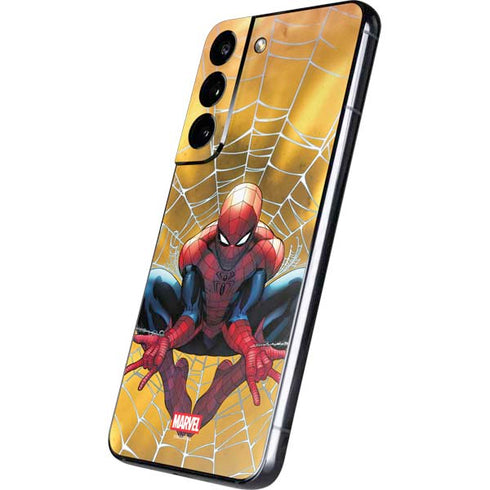 Marvel Spiderman Web Shooting Galaxy S22 Skin